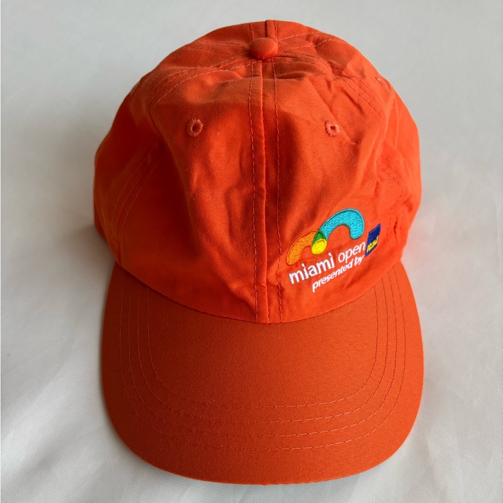 Miami Open baseball cap 2023 orange